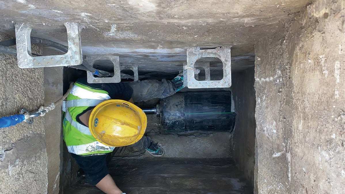 柳河HDPE短管内衬法